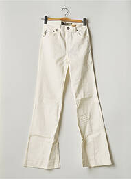 Pantalon flare stretch taille normale beige LTB femme