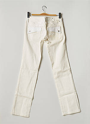 Pantalon droit stretch taille normale beige DIESEL femme