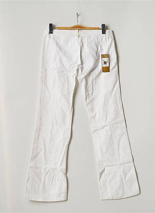 Pantalon droit stretch taille normale beige FREEMAN T.PORTER femme