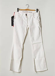Pantalon flare stretch taille normale beige STONE AGED femme