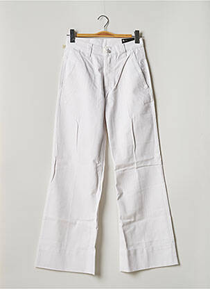 Pantalon large fermeture zippée sous rabat boutonné taille normale gris CHEAP MONDAY femme