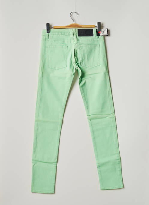 Pantalon slim stretch taille normale vert CHEAP MONDAY femme