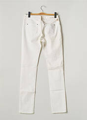 Jeans coupe slim blanc TEDDY SMITH pour femme seconde vue