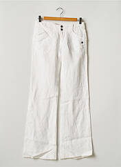 Pantalon large blanc FREEMAN T.PORTER pour femme seconde vue