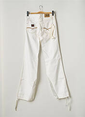 Pantalon large blanc LOIS pour femme seconde vue