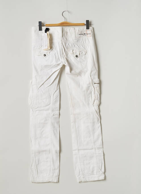 Pantalon cargo blanc FREEMAN T.PORTER pour femme