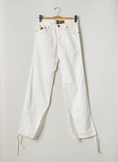 Pantalon large blanc LOIS pour femme