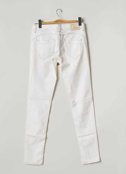Pantalon slim blanc FIVE PM pour femme