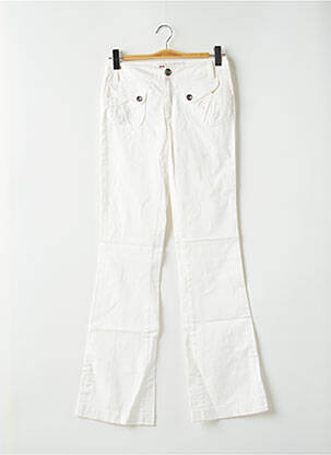 Pantalon flare stretch taille normale blanc MISS SIXTY femme