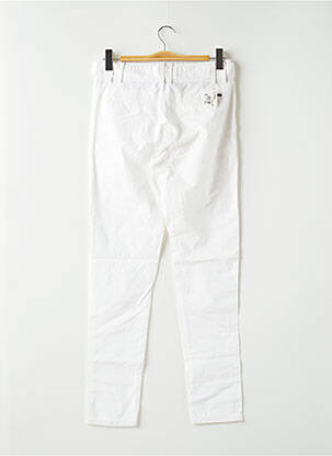 Pantalon chino taille basse taille basse blanc KAPORAL femme