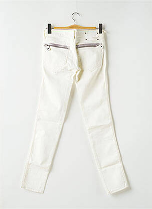 Jeans coupe slim slim taille basse beige DIESEL femme