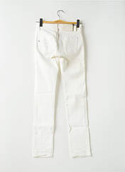 Jeans coupe slim blanc NATIONAL LIBERTY pour femme seconde vue