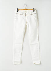 Pantalon 7/8 blanc MET pour femme seconde vue