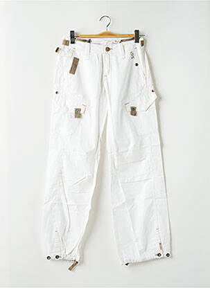 Pantalon droit blanc G STAR pour femme