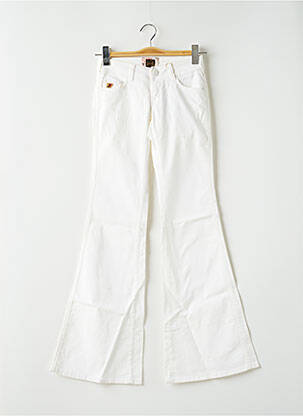 Pantalon flare blanc LOIS pour femme