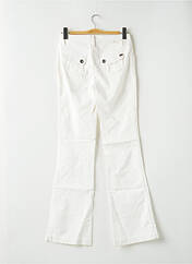 Pantalon flare blanc MISS SIXTY pour femme seconde vue