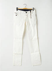 Pantalon slim blanc ICHI pour femme seconde vue