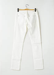 Pantalon slim blanc TEDDY SMITH pour femme seconde vue