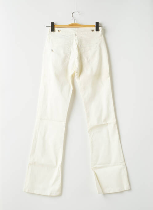 Jean coupe flare beige NATIONAL LIBERTY pour femme