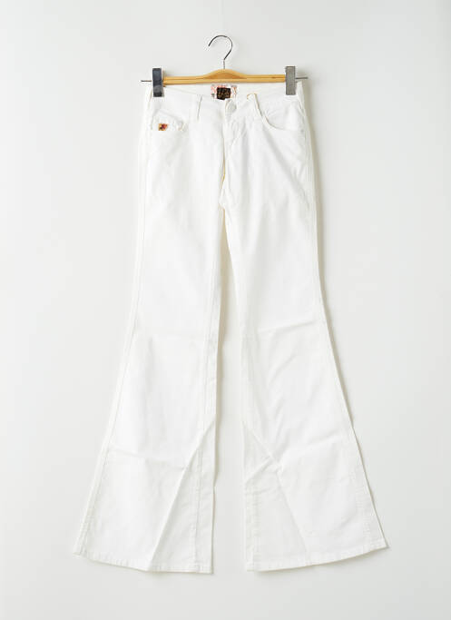 Pantalon flare blanc LOIS pour femme