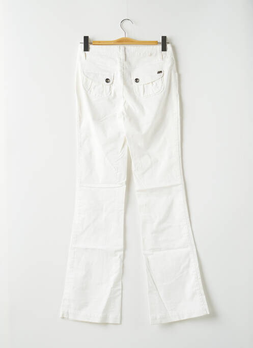 Pantalon flare blanc MISS SIXTY pour femme