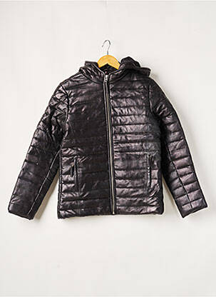 Doudoune manches longues a capuche noir LADC homme