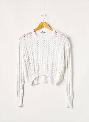 Pull blanc LTB pour femme