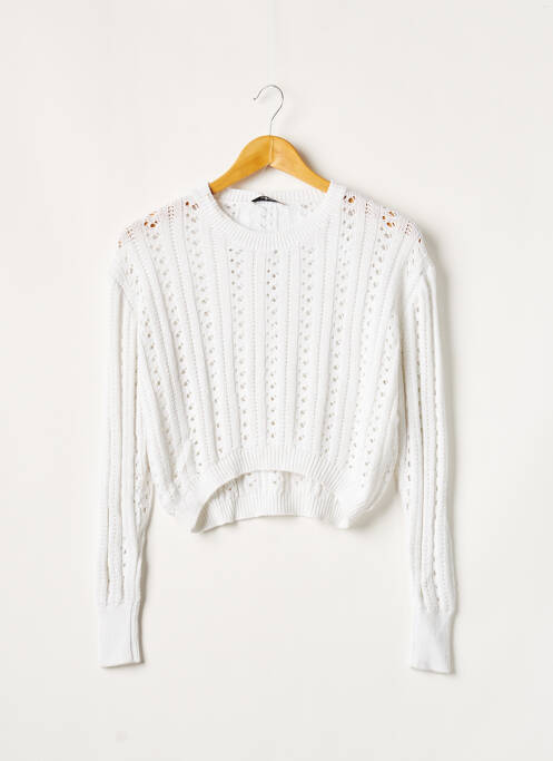 Pull blanc LTB pour femme