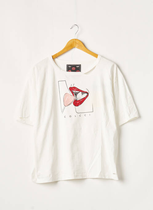 T-shirt blanc COLCCI pour femme