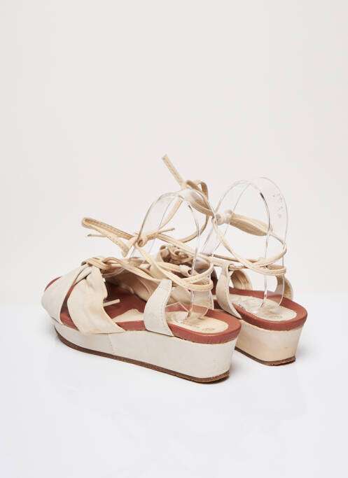 Sandales/Nu pieds beige NEOSENS pour femme