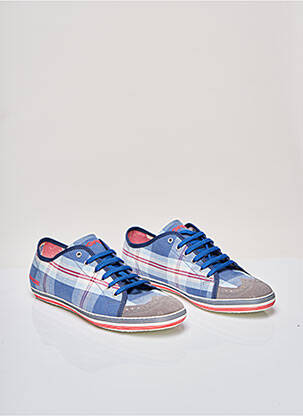 Baskets plateforme plateforme bleu ENERGIE homme