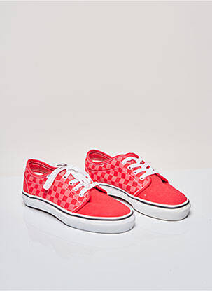 Vans rouge cheap pas cher