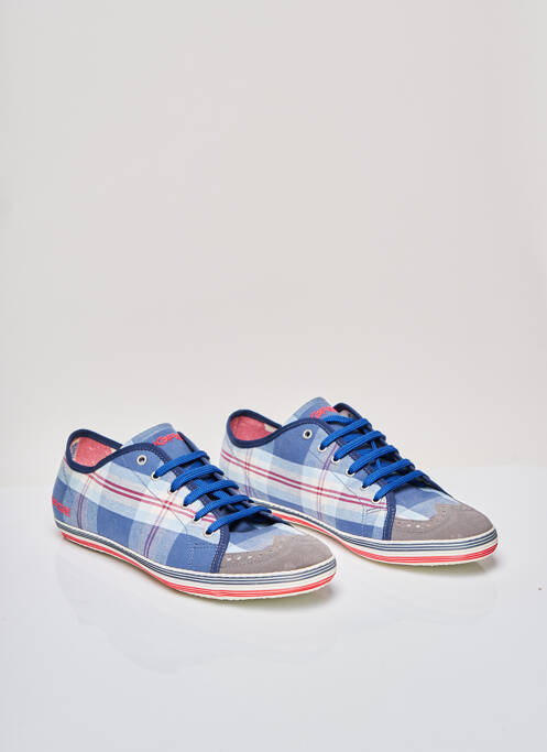 Baskets plateforme plateforme bleu ENERGIE homme