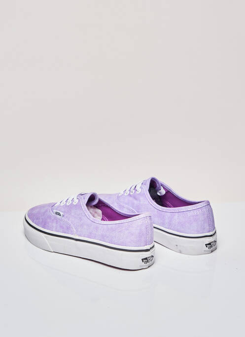 vans authentic femme violet