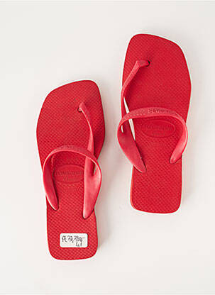 Tongs rouge HAVAIANAS pour homme