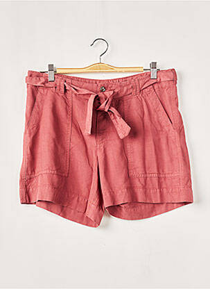 Short fermeture zippée sous rabat boutonné taille normale rose FIVE femme