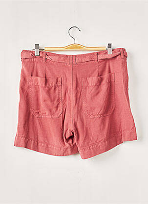 Short fermeture zippée sous rabat boutonné taille normale rose FIVE femme