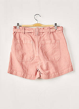 Short fermeture zippée sous rabat boutonné taille normale rose FIVE femme
