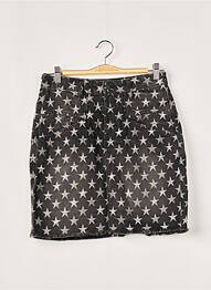 Jupe courte poches noir FIVE femme