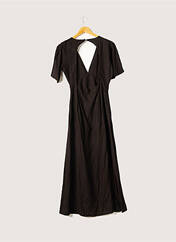 Robe longue noir BIZANCE pour femme seconde vue