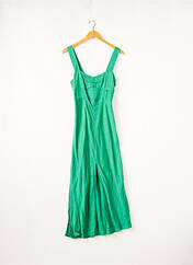 Robe longue vert BIZANCE pour femme seconde vue