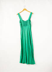 Robe longue vert BIZANCE pour femme seconde vue
