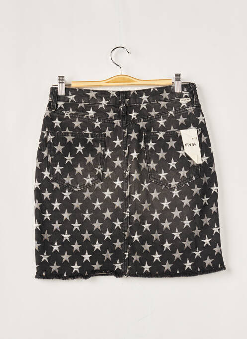 Jupe courte noir FIVE pour femme