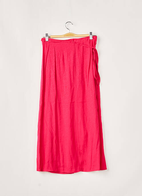 Jupe longue rose BIZANCE pour femme