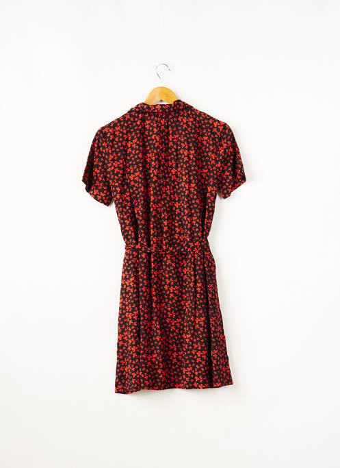 Robe mi-longue orange BIZANCE pour femme