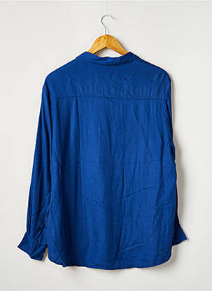 Chemisier manches longues manches longues bleu AMOUR femme