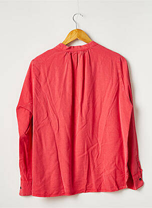 Blouse manches longues manches longues rouge FIVE femme