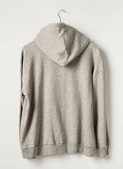 Sweat-shirt à capuche gris BIZANCE pour femme seconde vue