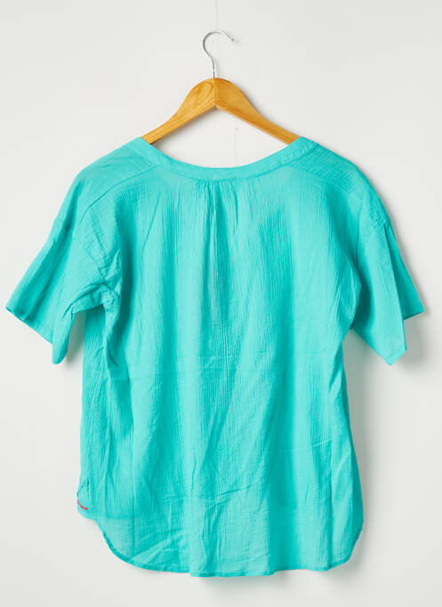 Blouse bleu AMOUR pour femme