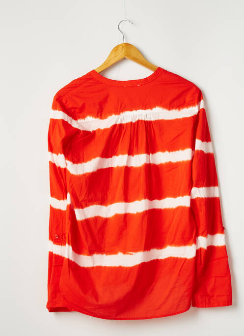 Blouse orange AMOUR pour femme